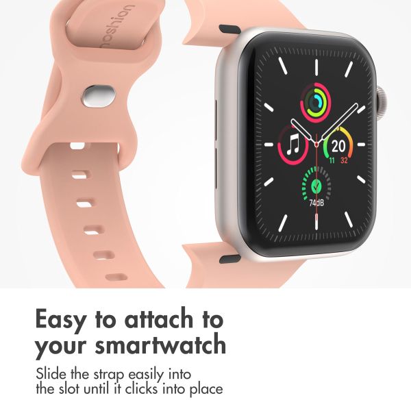 imoshion Silicone⁺ Strap Apple Watch | 38/40/41/42 mm - Size S/M - Vintage Rose