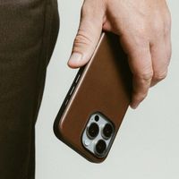 Nomad Modern Horween Leather Case iPhone 16 Pro - Rustic Brown