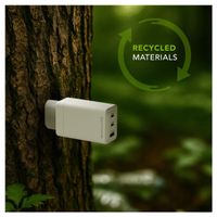 dbramante1928 Re-charge Oplader 2x USB-C 65W en USB-A 18W - Wit