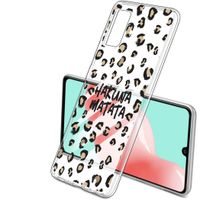 imoshion Design hoesje Samsung Galaxy A41 - Luipaard - Bruin / Zwart