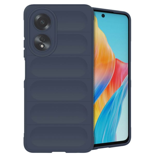 imoshion EasyGrip Backcover Oppo A58 (4G) - Donkerblauw