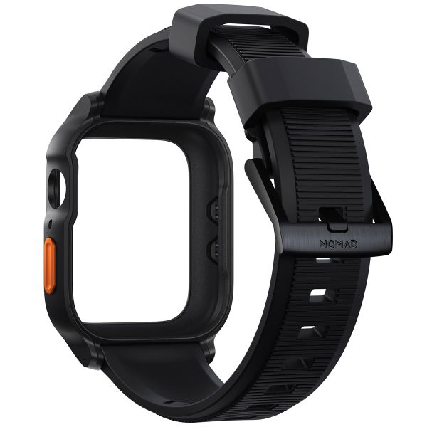 Nomad Rugged Case Apple Watch Series 4-9 / SE - 44/45 mm - Zwart