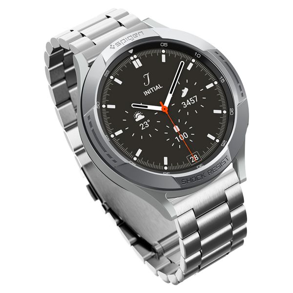 Spigen Chrono Shield Samsung Galaxy Watch 4 Classic - 46 mm - Silver