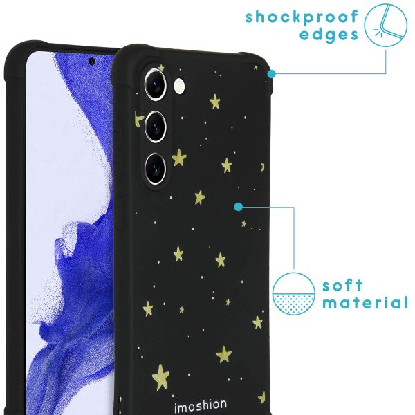 imoshion Design hoesje met koord Samsung Galaxy S23 Plus - Stars Gold