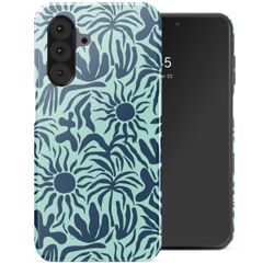 Selencia Vivid Backcover Samsung Galaxy A26 - Tropical Vibes Light Blue