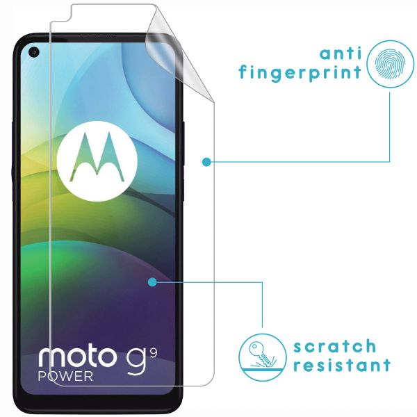 imoshion Screenprotector Folie 3 pack Motorola Moto G9 Power