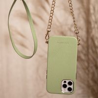 Selencia Aina Slang Hoesje met koord Apple iPhone SE (2022 / 2020) / 8 / 7 / 6(s)