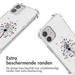 imoshion Design hoesje met koord iPhone 12 Mini - Sandstone Dandelion