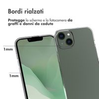 Accezz Clear Backcover Apple iPhone 14 Plus - Transparant