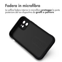 imoshion EasyGrip Backcover Apple iPhone 12 - Zwart