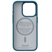 Njorð Collections Fabric MagSafe Case iPhone 15 Pro - Deep Sea