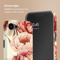 Selencia Vivid Back Cover with MagSafe Apple iPhone 17e / 16e - Vintage Peony