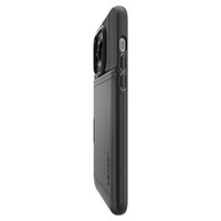 Spigen Slim Armor CS Backcover iPhone 14 Pro Max - Zwart