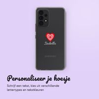 Hoesje met eigen foto en/of tekst Samsung Galaxy A53 - Hartje