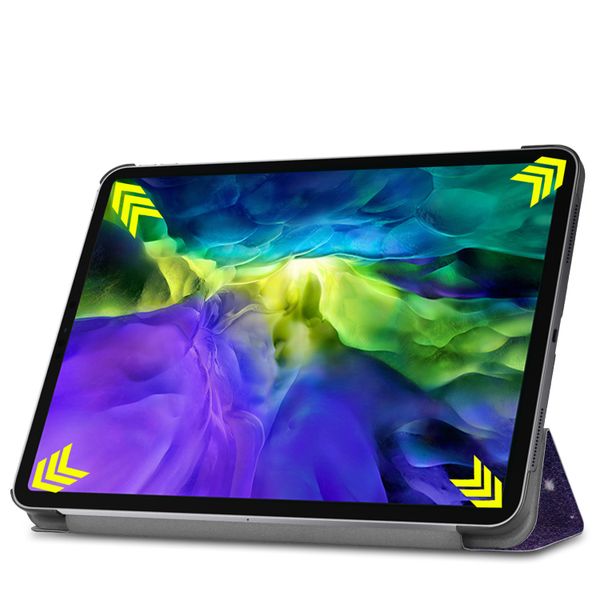 imoshion Design Trifold Bookcase Apple iPad Pro 11 (2022 / 2021 / 2020 / 2018) - Space