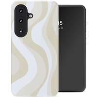 Selencia Vivid Backcover Samsung Galaxy A37 (5G) - Desert Waves Beige
