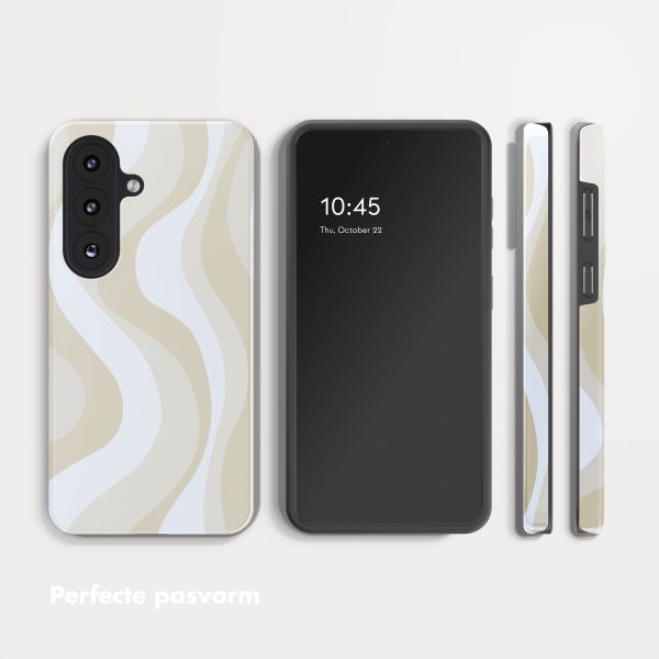 Selencia Vivid Backcover Samsung Galaxy A37 (5G) - Desert Waves Beige