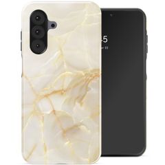 Selencia Vivid Backcover Samsung Galaxy A26 - Golden Beige Marble