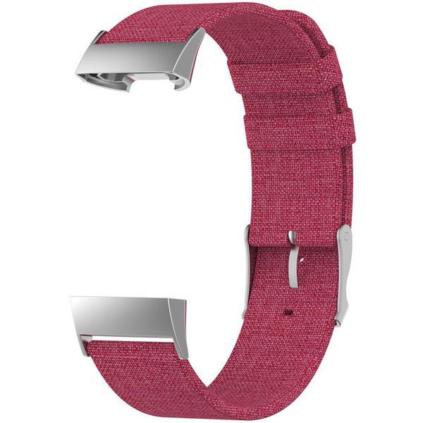 imoshion Nylon bandje Fitbit Charge 3/4 - Roze