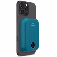 imoshion MagSafe Powerbank 10.000 mAh - Draadloze powerbank - Quick Charge en Power Delivery - Petrol Green