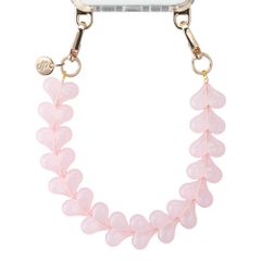 Selencia Lova Hartjes Polskoord - Milky Pink