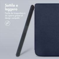 imoshion Slim Soft Case Bookcase Kobo Nia - Donkerblauw