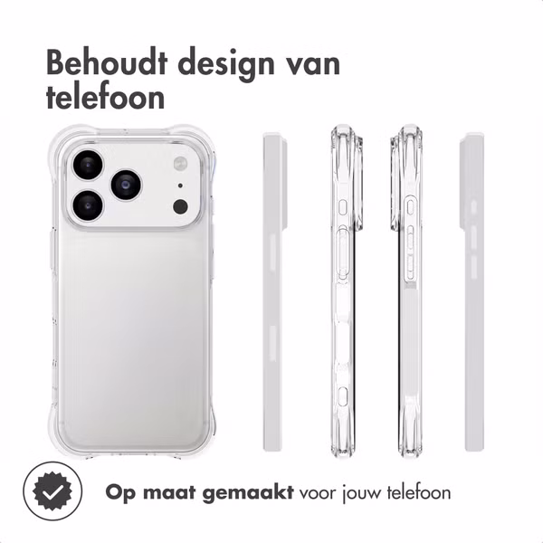 imoshion Shockproof Case Apple iPhone 18 Pro / 17 Pro - Transparant