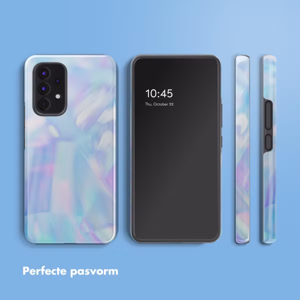 Selencia Vivid Backcover Samsung Galaxy A53 - Holographic Blue Dream