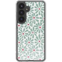 imoshion Design hoesje Samsung Galaxy S24 - Bloom Love Sage Green