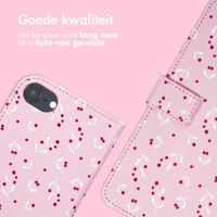 imoshion Design Bookcase Apple iPhone SE (2022 / 2020) / 8 / 7 / 6(s) - Blush Berries