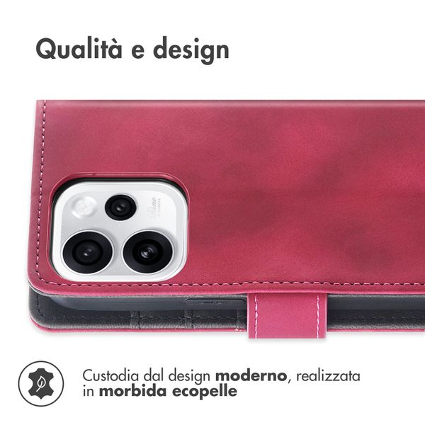 imoshion Bookcase met koord Oppo Reno15 F (5G) - Rood