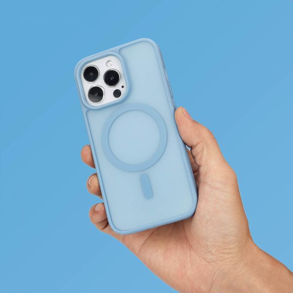 imoshion Colour Guard Back Cover with MagSafe Apple iPhone 13 Pro - Light blue