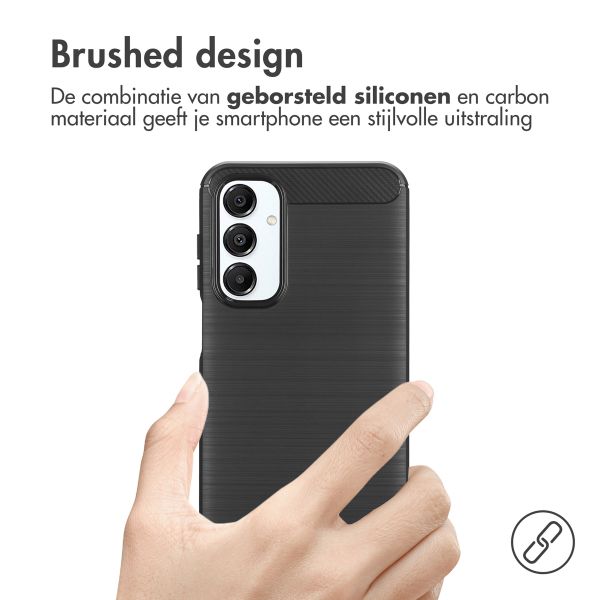 imoshion Brushed Backcover Samsung Galaxy A16 - Zwart
