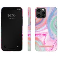 iDeal of Sweden Fashion Backcover Apple iPhone 12 (Pro) - Pastel Marble