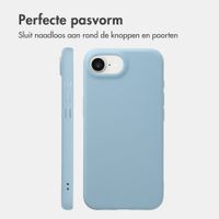 imoshion Texture Backcover Apple iPhone 17e / 16e - Lichtblauw