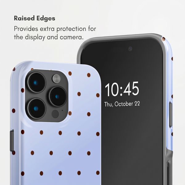 Selencia Vivid Back Cover with MagSafe Apple iPhone 15 Pro - Happy Dots Digital Sky