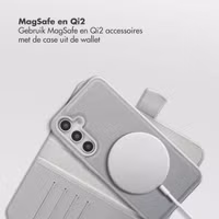 Selencia Olyn Uitneembare Bookcase met MagSafe Samsung Galaxy A35 / A55 - Grijs