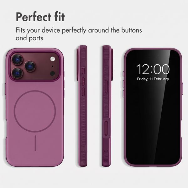 imoshion Colour Case with Thin MagSafe Ring Apple iPhone 18 Pro Max / 17 Pro Max - Purple