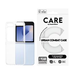 CARE by PanzerGlass Urban Combat Case Samsung Galaxy Z Flip 6 / Flip 7 FE - Transparant