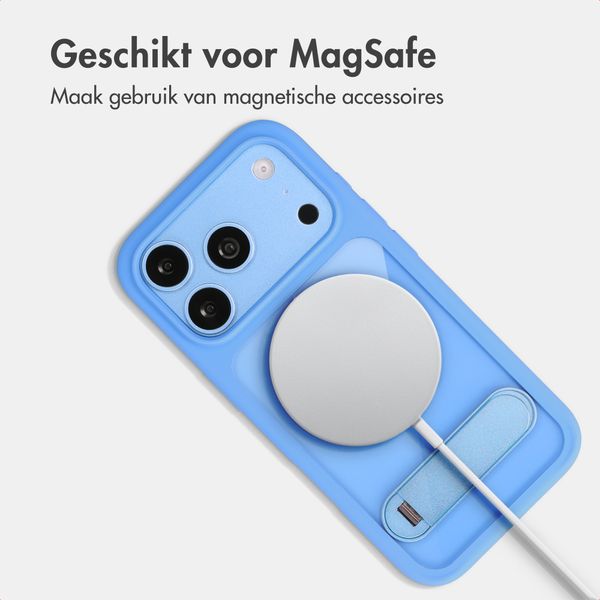 Accezz Hold Backcover met MagSafe Apple iPhone 18 Pro / 17 Pro - Light Blue