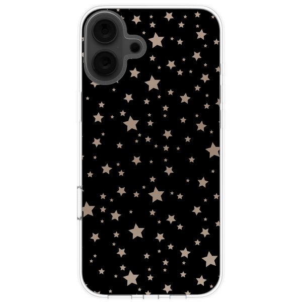 imoshion Design hoesje Apple iPhone 16 - Stars Beige Reverse