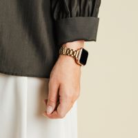 Selencia Slim Steel schakelbandje Apple Watch | 38/40/41/42 mm - Rosé Goud