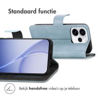 imoshion Luxe Bookcase Oppo Reno 15F - Lichtblauw