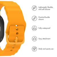 imoshion Wave Silicone Band Samsung Galaxy Watch 9 (40/44mm) / Watch 8 (40/44mm) / Classic (46mm) - Yellow