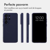 Accezz Grip Backcover met MagSafe Samsung Galaxy S26 Ultra - Donkerblauw