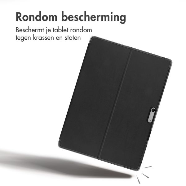 imoshion Trifold Bookcase Microsoft Surface Pro 9 / Pro 10 / Pro 11 - Zwart