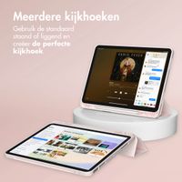 Accezz Smart Silicone Bookcase Apple iPad 11 (2025) 11 inch A16 / iPad 10 (2022) 10.9 inch - Roze