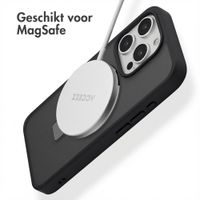 Accezz Ring Stand Backcover met MagSafe Apple iPhone 15 Pro - Zwart