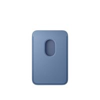 Apple FineWoven Wallet MagSafe with 'Find My' feature - Wildflower Blue