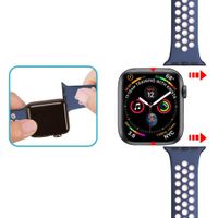 imoshion Siliconen sport bandje Apple Watch Series 1-10 / SE / Ultra (2) - 42/44/45/46/49 mm